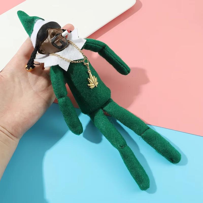 Christmas Elf Dolls Felt Dolls Eco Dolls spot peeping bent Snoop on a Stoop Christmas Elf Dolls Home Decor New Year Christmas Gifts Ornaments Decoration