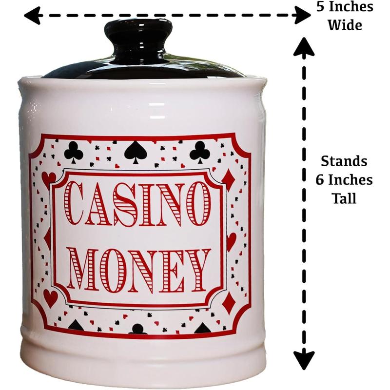 Casino Money Jar, Casino Gifts, Slot Machine Piggy Bank, Handheld Game Coin Bank, Casino Theme Party Decorations, Birthday Gifts for Women, Gifts for Him, Gambling Gifts