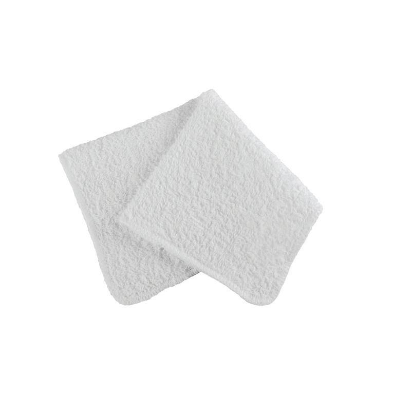 Mainstays 18-Pack White Cotton Washcloth Bundle for Home and Travel