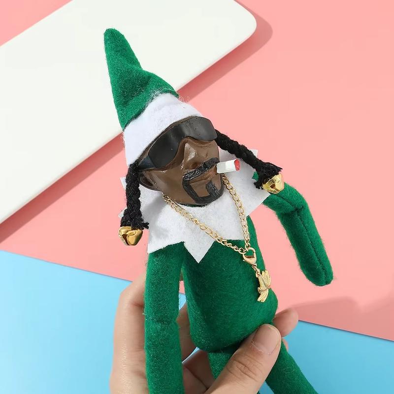 Christmas Elf Dolls Felt Dolls Eco Dolls spot peeping bent Snoop on a Stoop Christmas Elf Dolls Home Decor New Year Christmas Gifts Ornaments Decoration