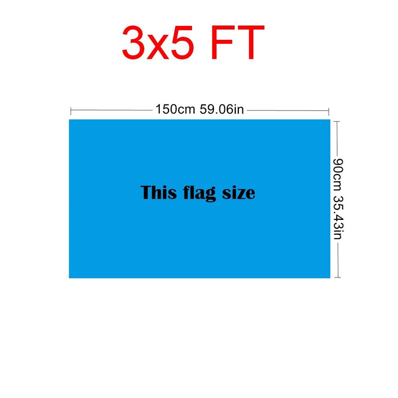 Poguelandia Flags 3x5fts 90x150cm Funny Flag, with 4 Brass Grommets, for Indoor, Bar, College Dorm Room Decoration